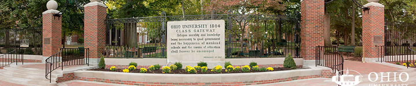 Ohio University banner